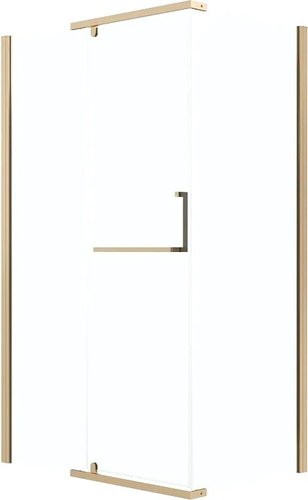 Душевой уголок Grossman Pragma 110x90x195 120.K33.03.1190.32.00 (золото сатин/стекло прозрачное)