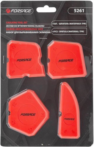 Шпатель для герметика FORSAGE F-5261 (4 шт)