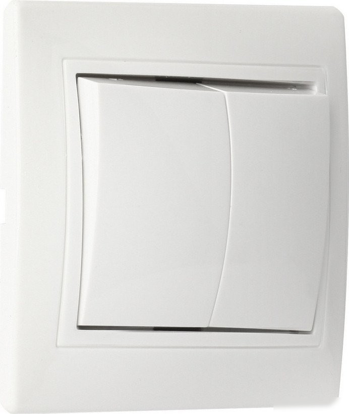 Выключатель SmartBuy Венера SBE-01w-10-SW2-0