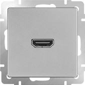 Розетка HDMI Werkel WL06-60-11 (серебряный)