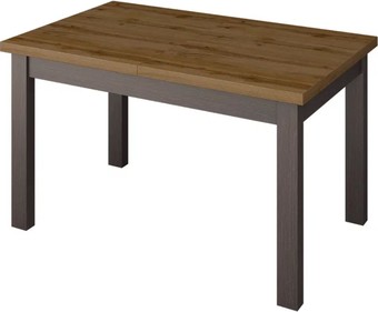 Кухонный стол Senira Кастусь 110-145x70 (дуб вотан/венге)
