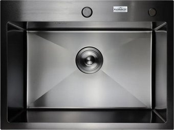 Кухонная мойка MARRBAXX B6045-R (черный/графит)