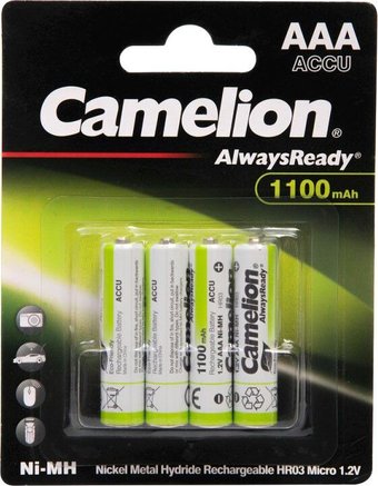 Аккумулятор Camelion NH-AAA1100ARBP4 (4 шт)