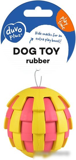 Игрушка для собак Duvo Plus Мяч для лакомств 13710/DV