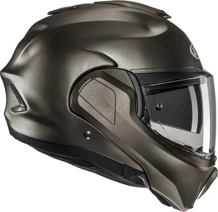 Мотошлем HJC F100 Semi Flat (M, титановый)