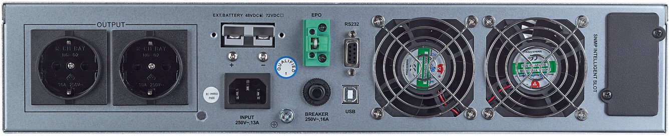 Источник бесперебойного питания Kiper Power Online ONE 2K RM Gen1 (2000VA/2000W)