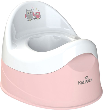Детский горшок Kidwick Дуэт KW100304 (розовый/белый)