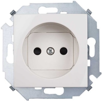 Розетка Simon 1591431-031 (слоновая кость)