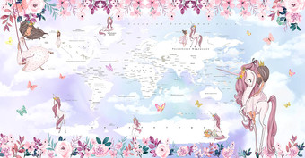 Виниловые обои Citydecor Princess 11 500x260