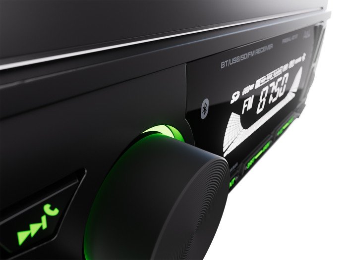 USB-магнитола Aura Fireball-201BT
