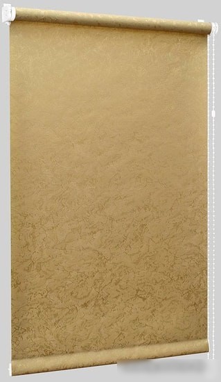Мини рулонные шторы Delfa Жаккард СРШ 01МД 29511 73x170 (золотистый, рисунок венеция)