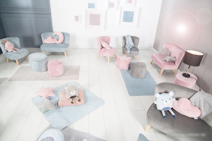 Детское кресло Roba Lil Sofa 450140SY (голубой)