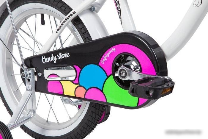Детский велосипед Novatrack Candy 16 2023 165CANDY.WT23 (белый)