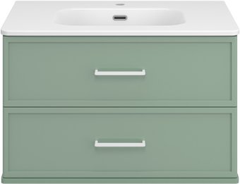 Brevita Тумба с умывальником Brevita Verde 80 Ver-09080-0102Я+B-OND080-01