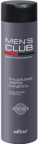 Belita Гель для душа Men's Club Энергия и бодрость 300 мл