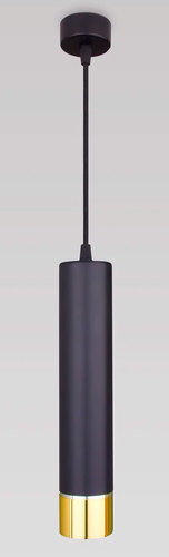 Подвесная люстра Elektrostandard DLN107 GU10 (черный/золото)
