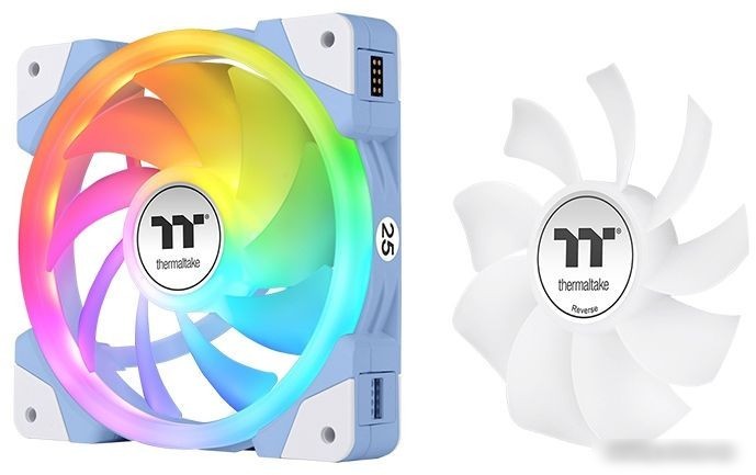 Набор вентиляторов Thermaltake Swafan EX12 ARGB Hydrangea Blue TT Premium Edition 3-Fan Pack CL-F183-PL12BU-A