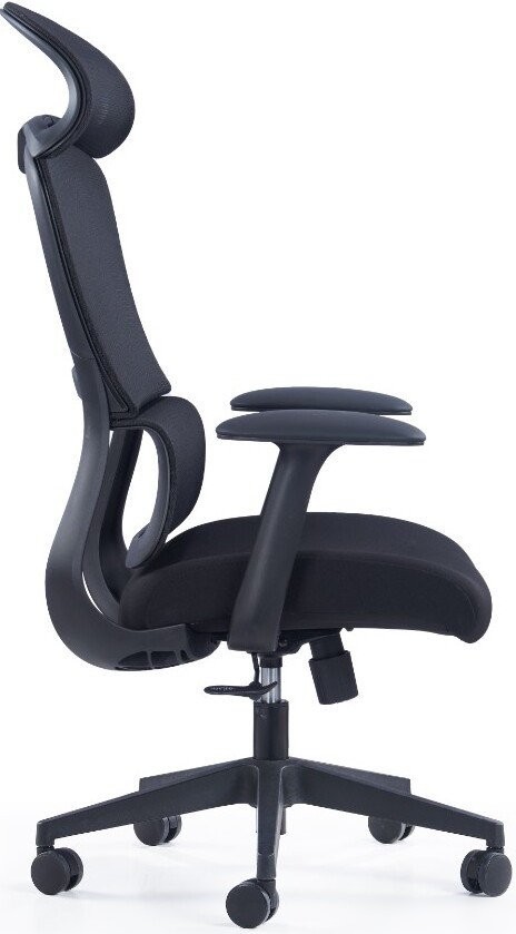 Офисное кресло SitZone CH-555A (сетка/ткань, черный)