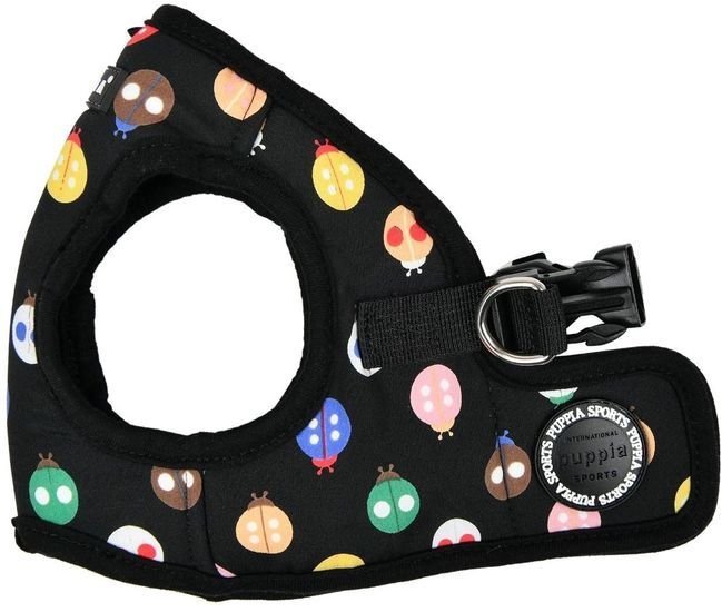Шлейка-жилетка Puppia Lady Beetle-A PAWA-HB1957-BK-XL (черный)