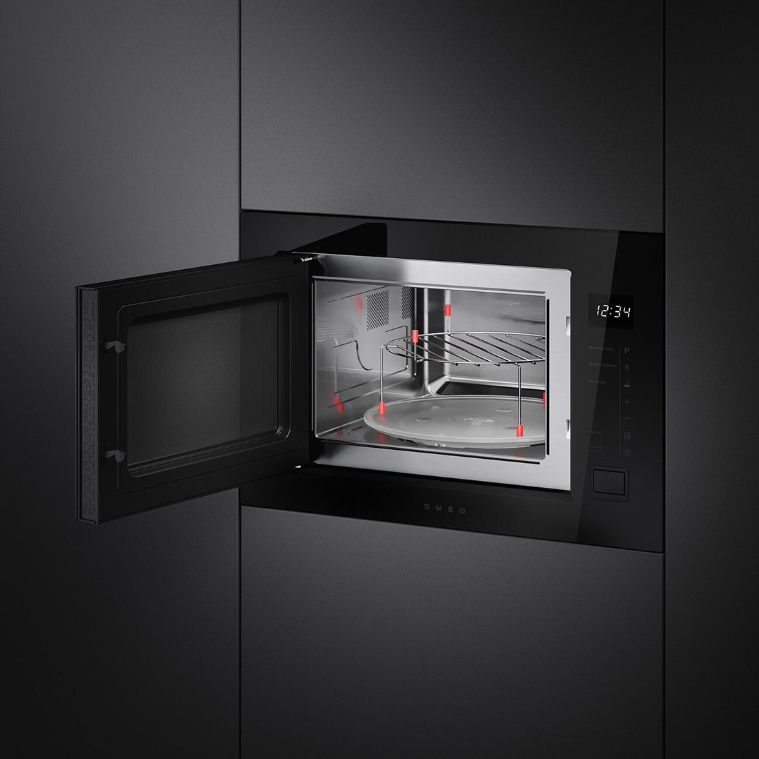 Микроволновая печь Smeg FMI225BI