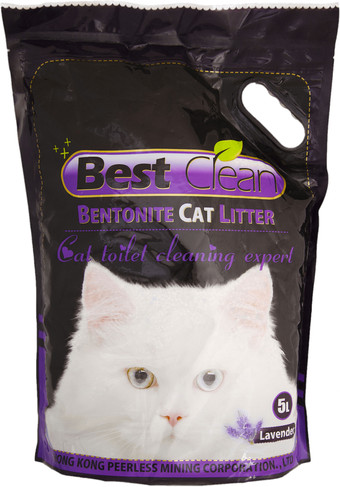 Наполнитель для туалета Best Clean с ароматом лаванды 5 л