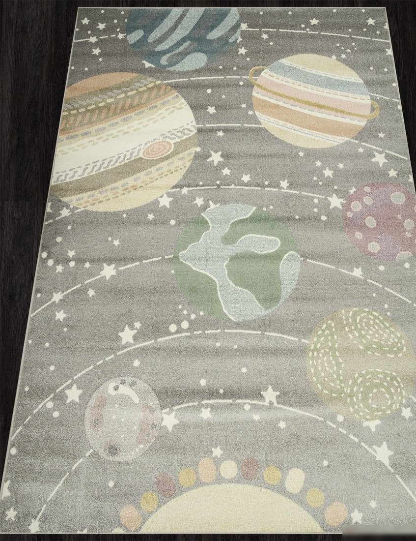Ковер для жилой комнаты Merinos Izumrud C209-STAN-LIGHT-GRAY (1.6х2.3)