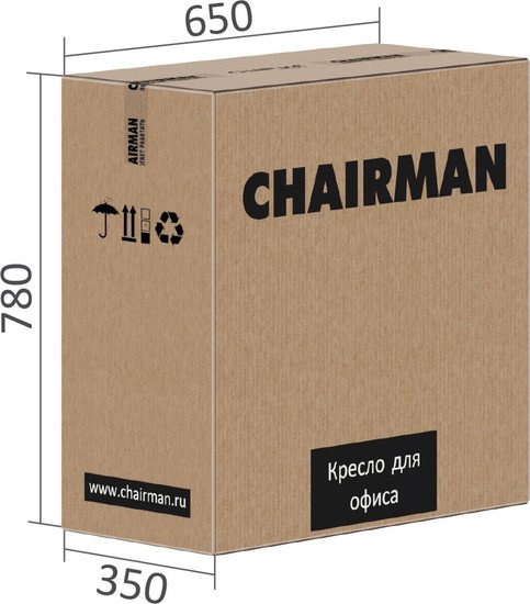 Кресло CHAIRMAN CH581 (черный)