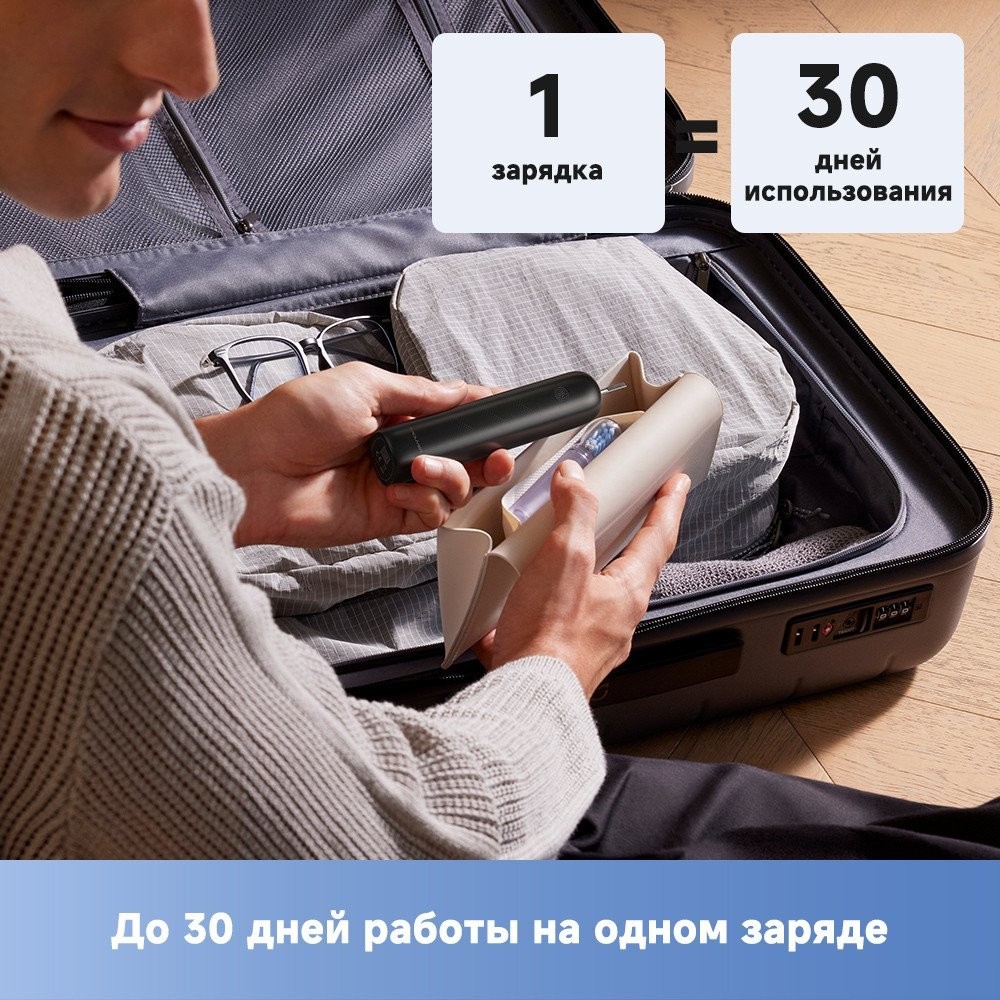 Электрическая зубная щетка Trouver 3D Clean Electric Toothbrush ATB15A (черный)