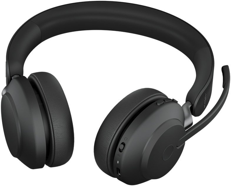 Офисная гарнитура Jabra Evolve2 65 MS Stereo USB-A Desk (черный)