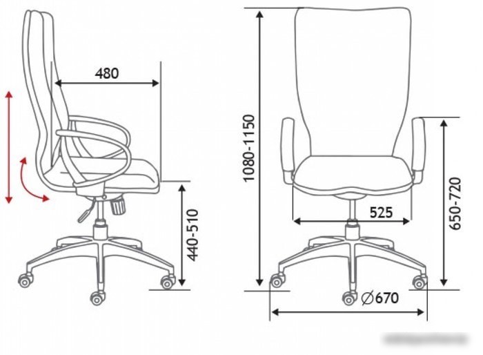 Кресло Norden IQ CX0898H-0-223 (белый/темно-синий)