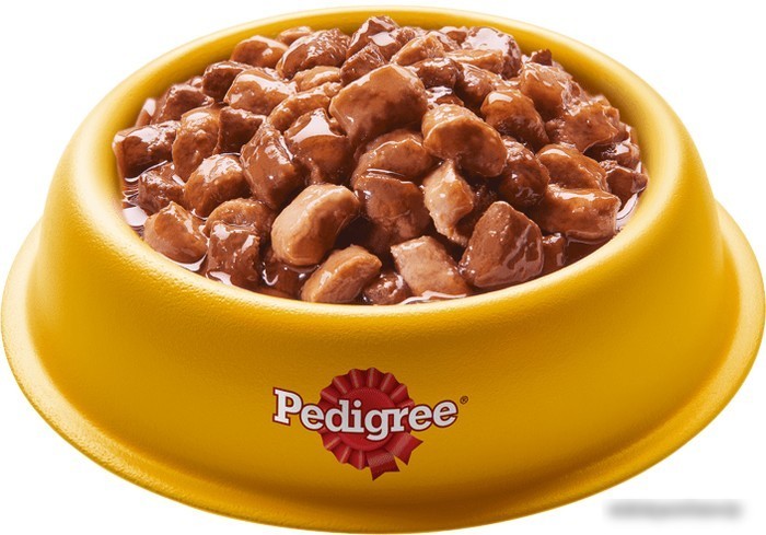 Пресервы Pedigree для взрослых собак всех пород с кроликом и индейкой в соусе 85 г