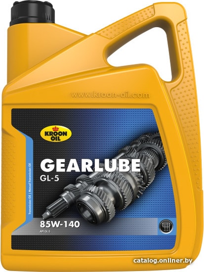Трансмиссионное масло Kroon Oil Gearlube GL-5 85W-140 5л Трансмиссионное масло Kroon Oil Gearlube GL-5 85W-140 5л
