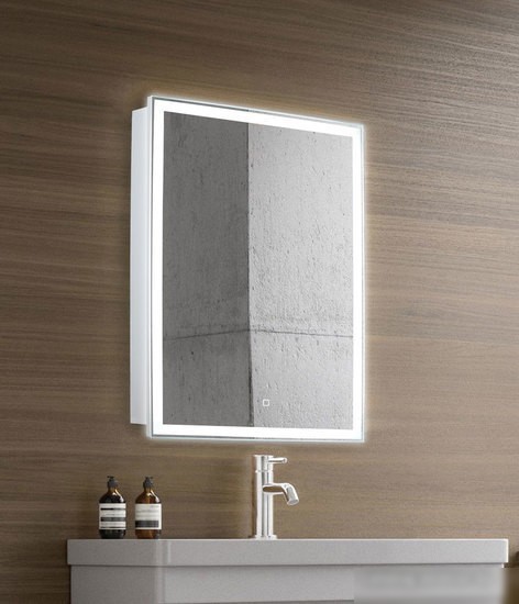 Silver Mirrors Шкаф с зеркалом Киотo 53.5х75 LED-00002357