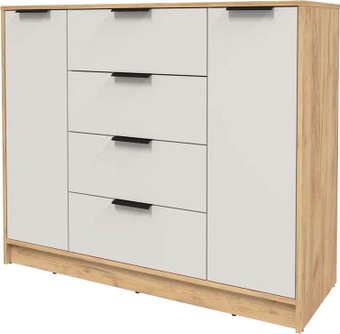 Тумба Интерлиния Концепт КТ-Т120 (персидский жемчуг/дуб золотой)