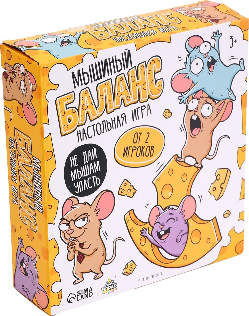 Настольная игра Лас Играс Мышиный баланс 10963441
