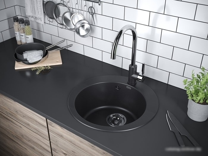 Кухонная мойка Paulmark Gelegen PM404800-BL