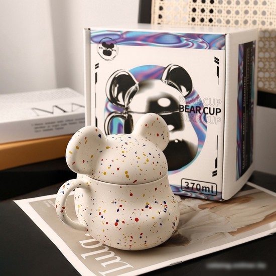 Чашка Merry Bear Home Decor Violent Bear 30002027 (с крышкой)