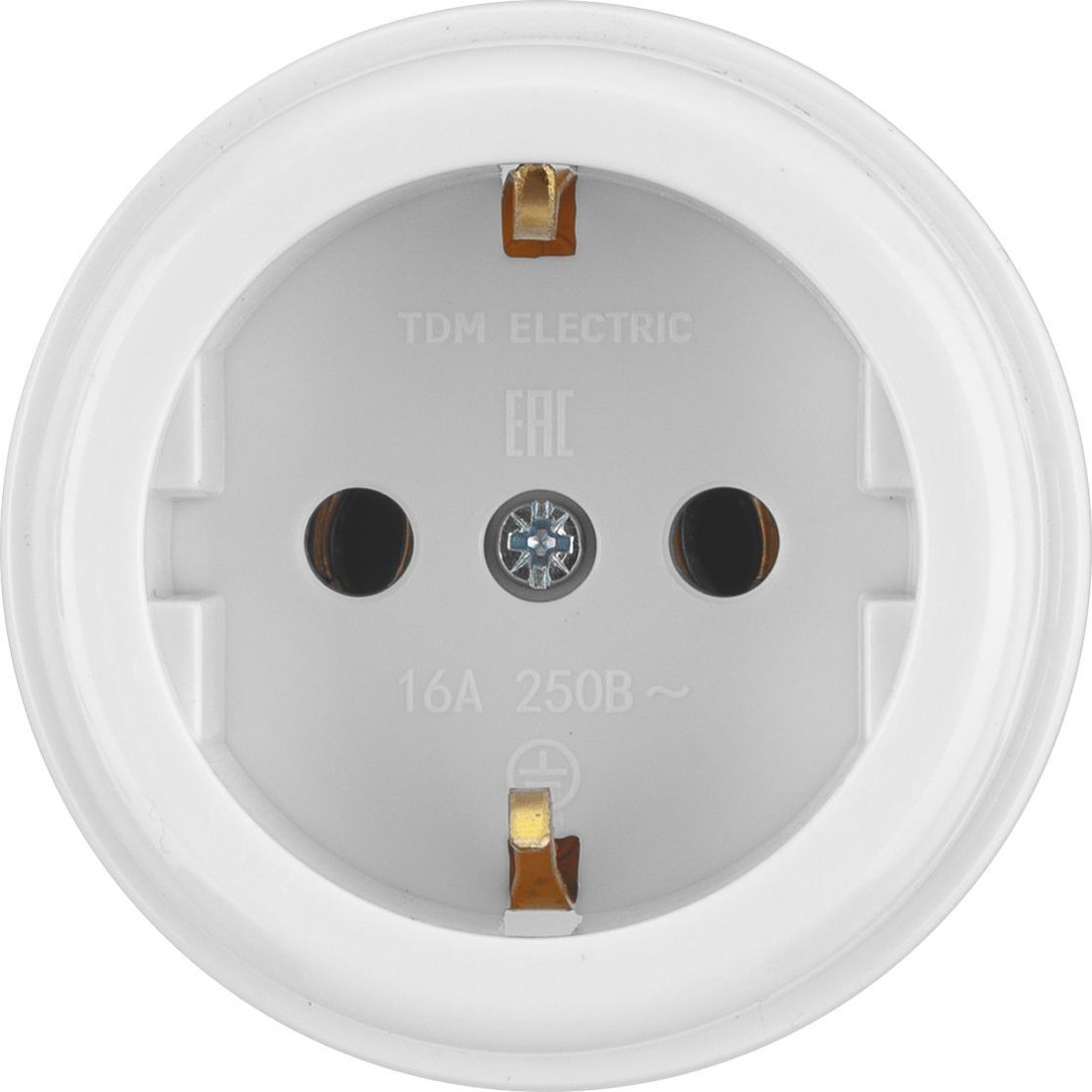Розетка TDM Electric Ретро SQ1806-0527 (белый)