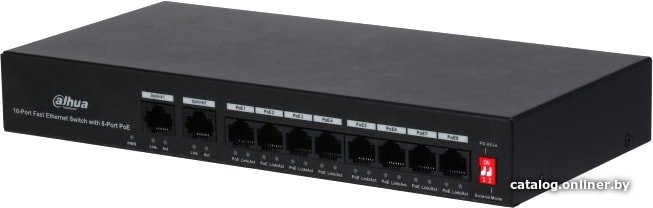 Неуправляемый коммутатор Dahua DH-PFS3010-8ET-65