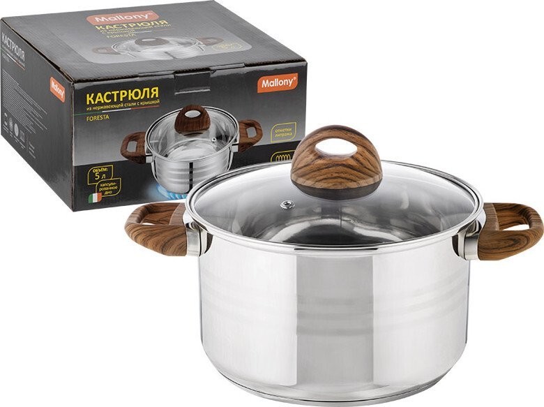 Кастрюля Mallony Foresta 106803