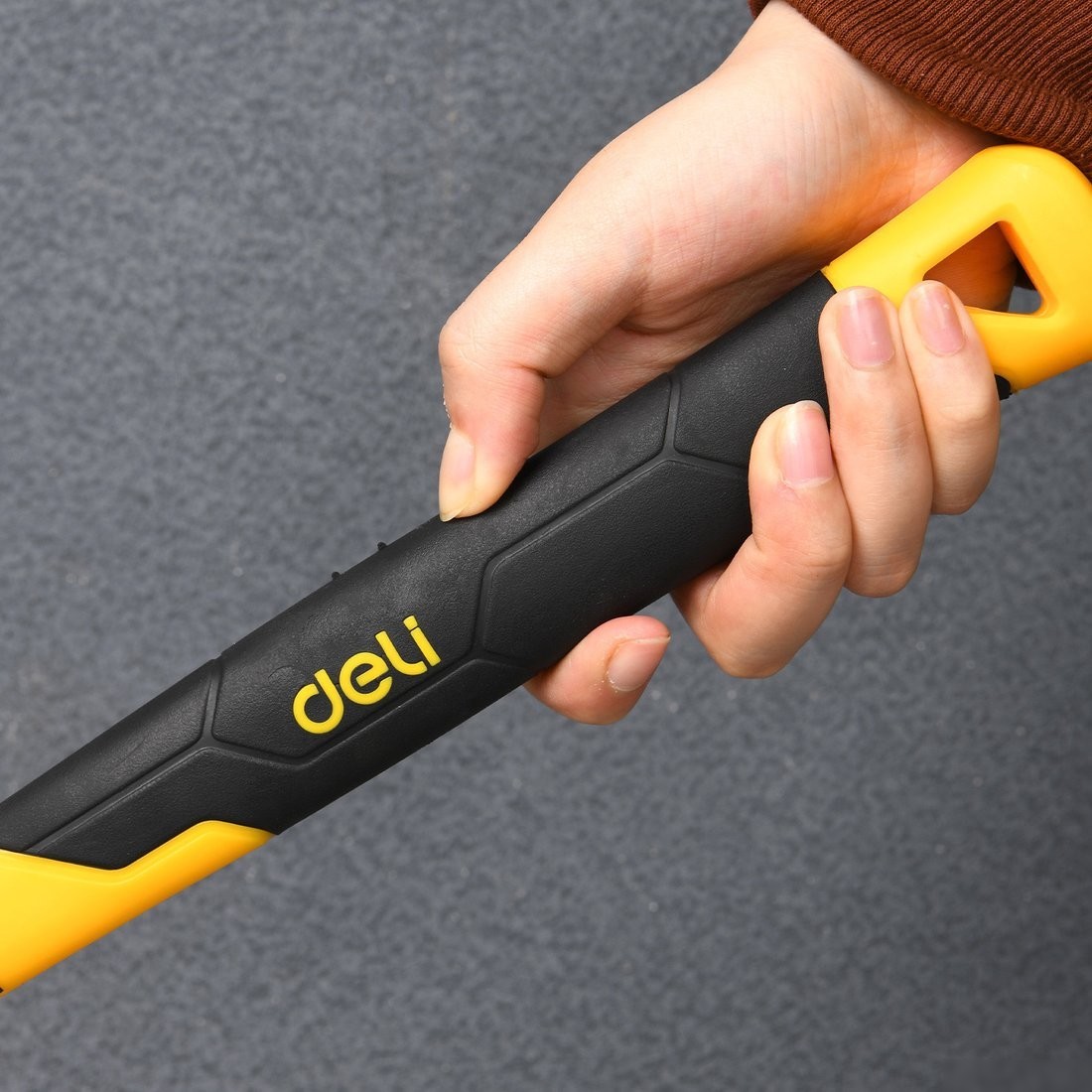 Кувалда Deli YS EDL447003 (1.5кг, фибергласовая рукоятка, восьмигранный боек)