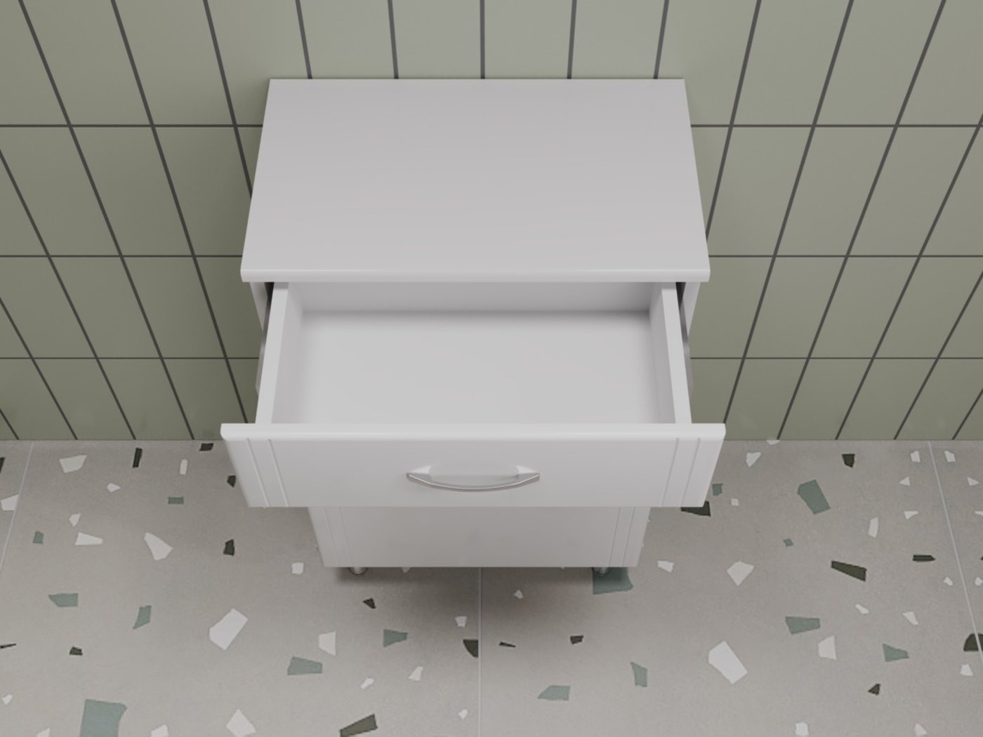 Symbolite Комод для ванной ТН 50 3 ящика
