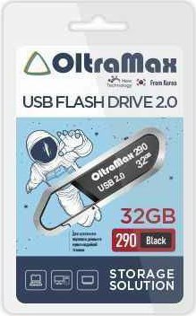 USB Flash OltraMax 290 32GB (черный)