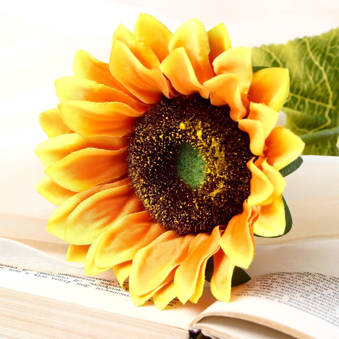Искусственный цветок Poetry in flowers Пышный подсолнух 4738235