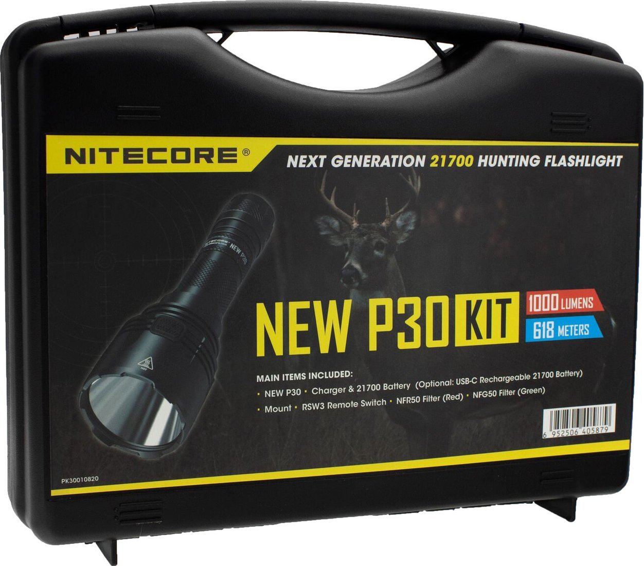 Фонарь Nitecore NEW P30 HUNTING KIT