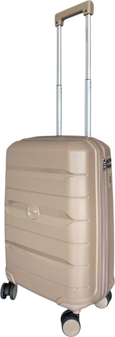 Чемодан-спиннер Eurobags PP-N95 (S, бежевый)