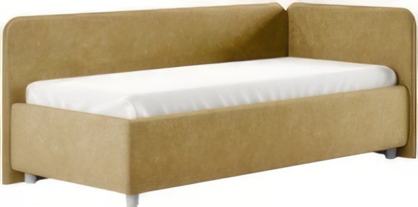 Кровать-тахта Сонум Capri R 90x200 (эвита горчичный)