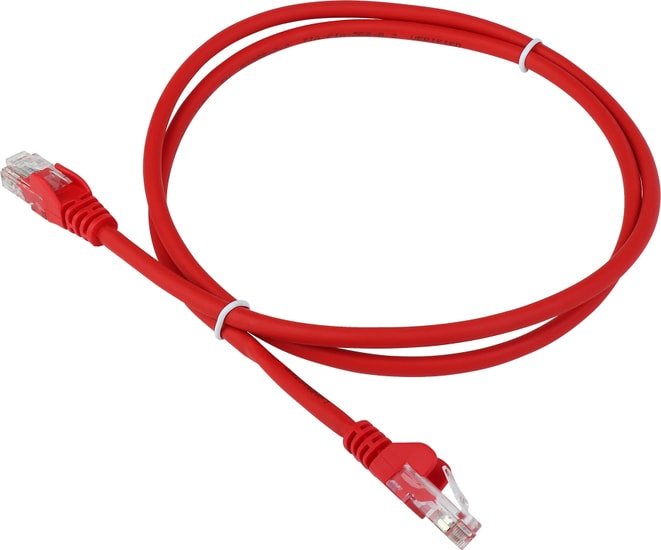 Кабель Lanmaster LAN-PC45/U5E-0.5-RD