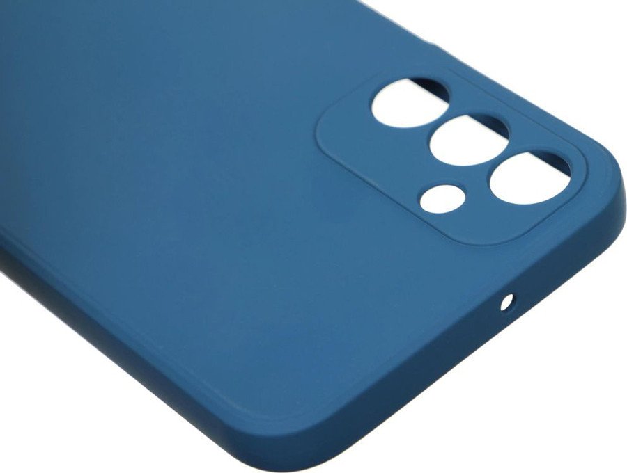 Чехол для телефона BoraSCO Microfiber Case для Samsung Galaxy A15 72893 (синий)