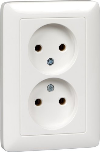 Розетка Systeme Electric Хит RS16-235-B (белый)